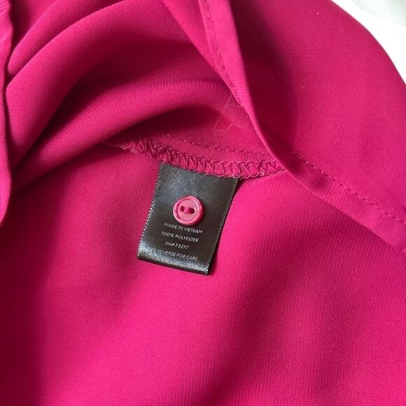 Simply Vera Vera Wang Tops - 👚 Simply Vera Vera Wang Short-Sleeve Blouse – Fuchsia Pink